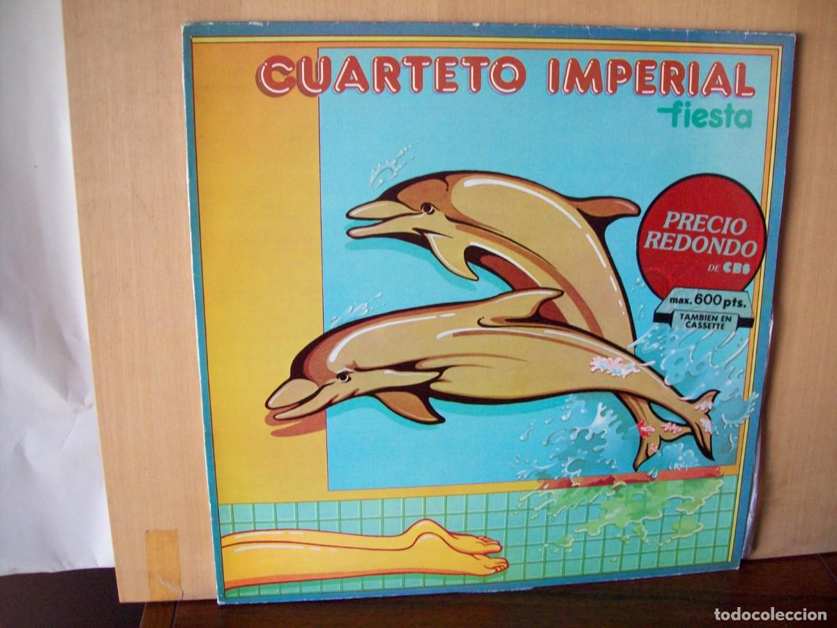 Discos de vinilo: CUARTETO IMPERIAL - FIESTA - LP 1982 - Foto 1