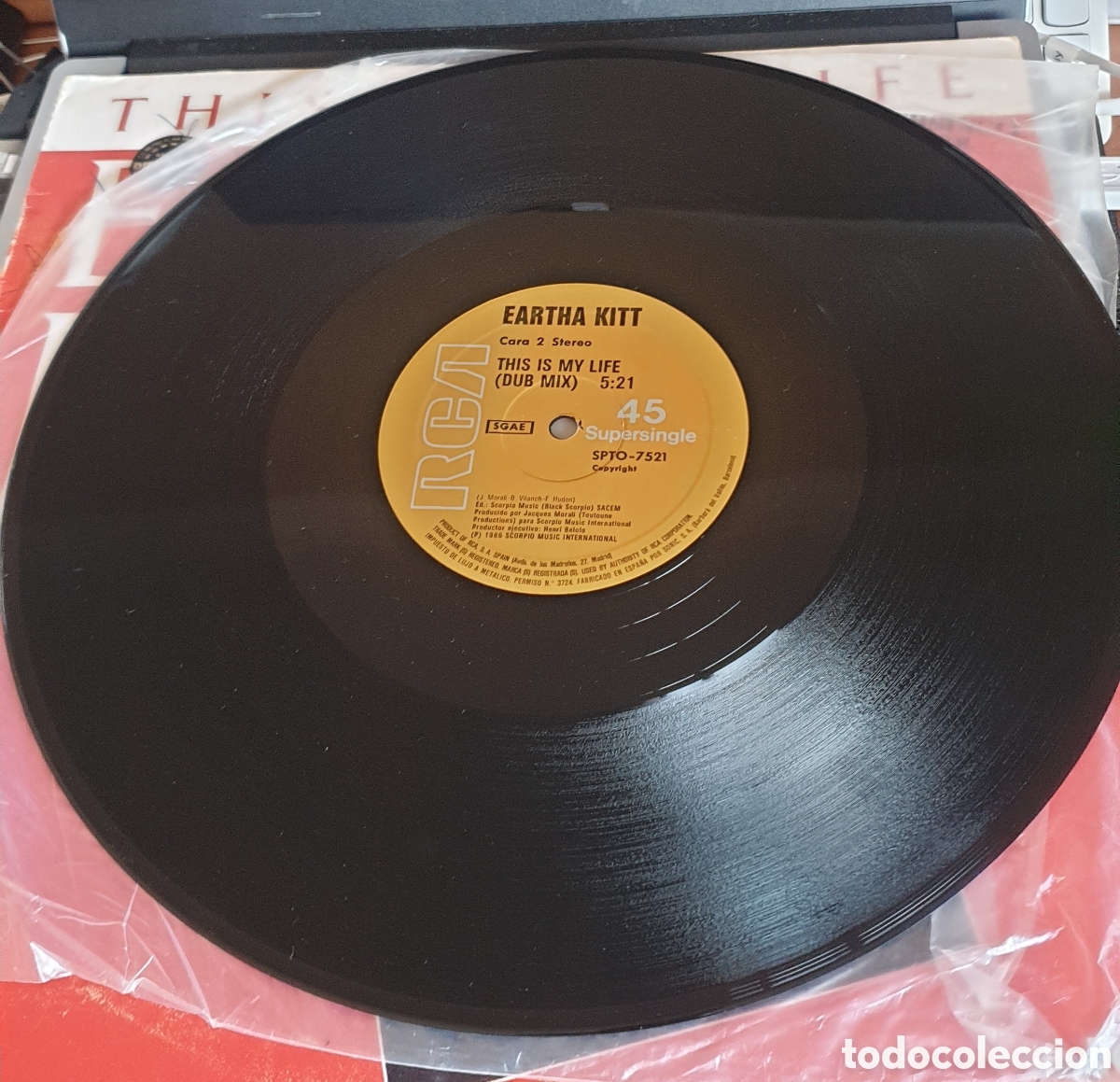 Discos de vinilo: Eartha Kitt - This is my life - Foto 2