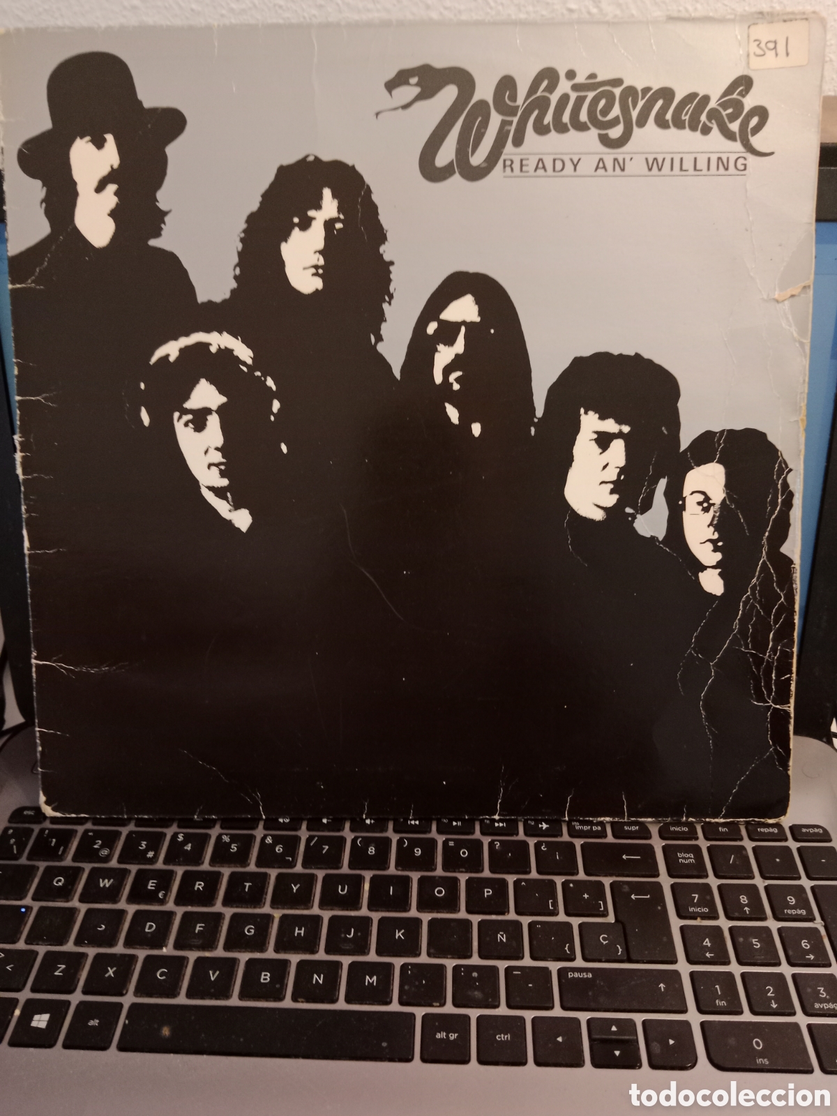 Discos de vinilo: Whitesnake - Ready n willin (Espa&ntilde;a 80s) - Foto 1