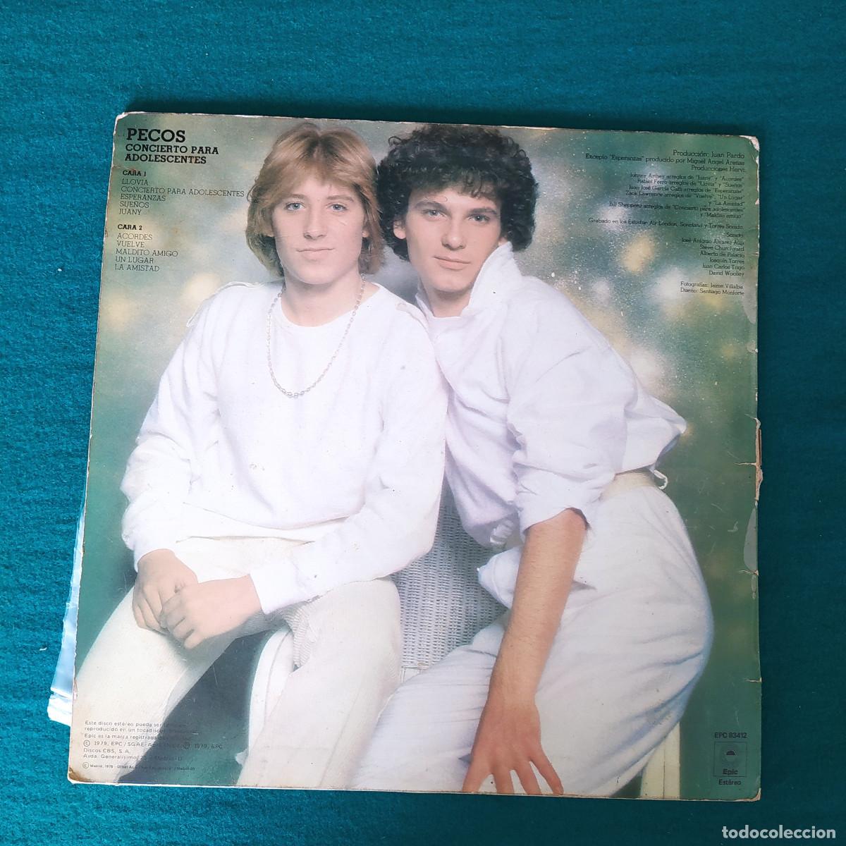 Discos de vinilo: PECOS &ndash; CONCIERTO PARA ADOLESCENTES - Foto 2