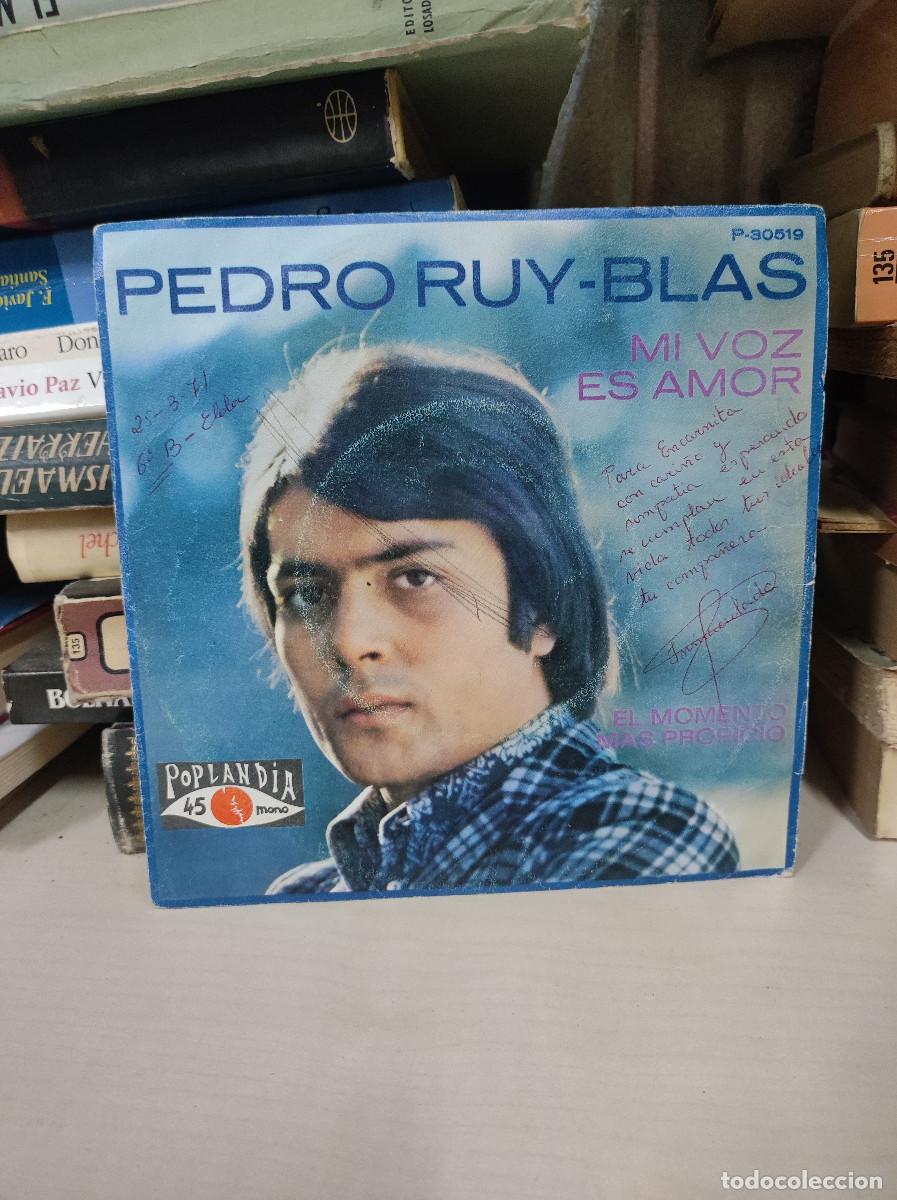 Discos de vinilo: Pedro Ruy-Blas &ndash; Mi Voz Es Amor - Foto 1