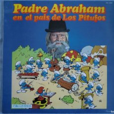 Discos de vinilo: LP PADRE ABRAHAM EN EL PAÍS DE LOS PITUFOS (1985) COLUMBIA ESPAÑA