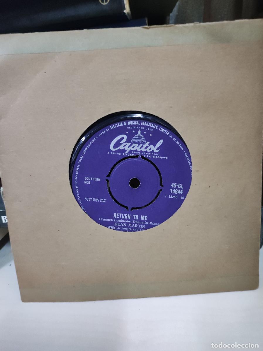 Discos de vinilo: Dean Martin &ndash; Return To Me - Foto 1