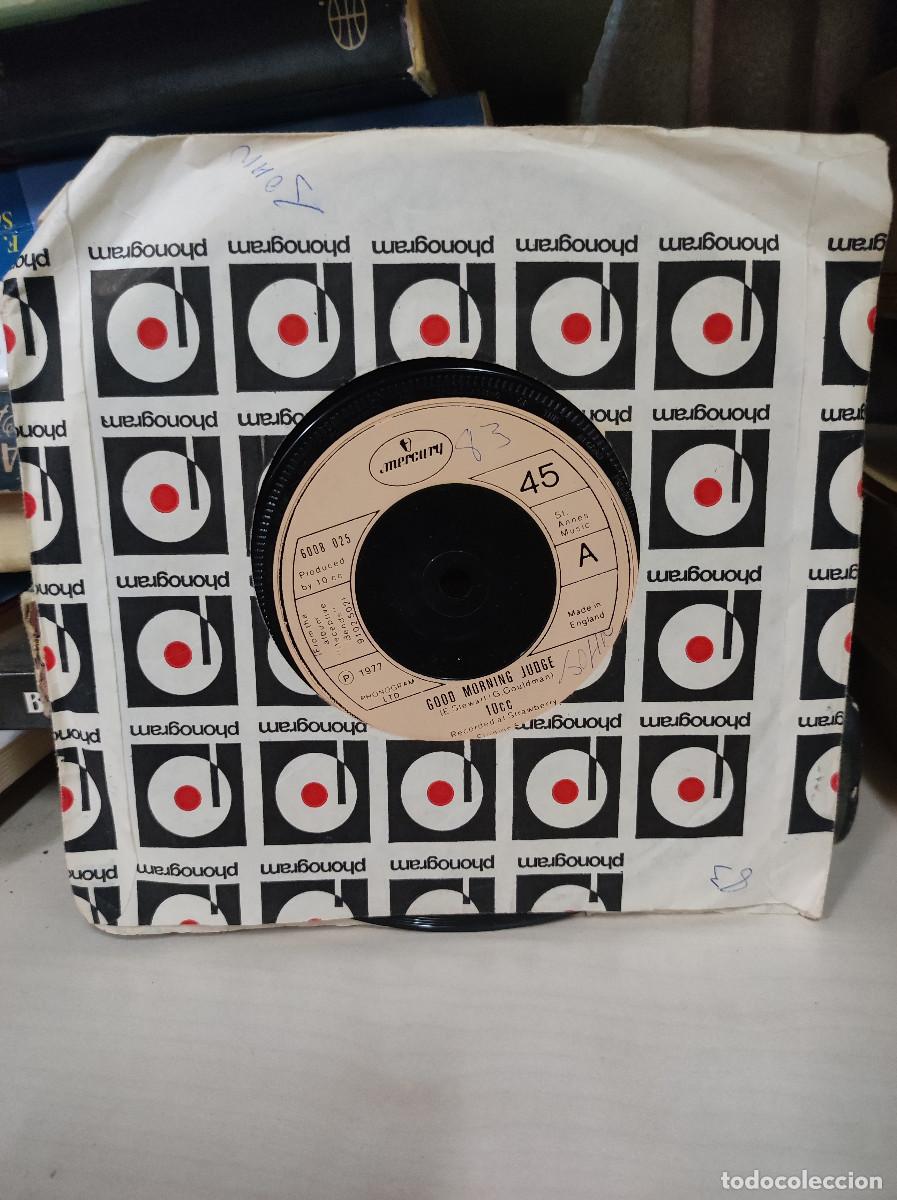 Discos de vinilo: 10cc &ndash; Good Morning Judge - Foto 2
