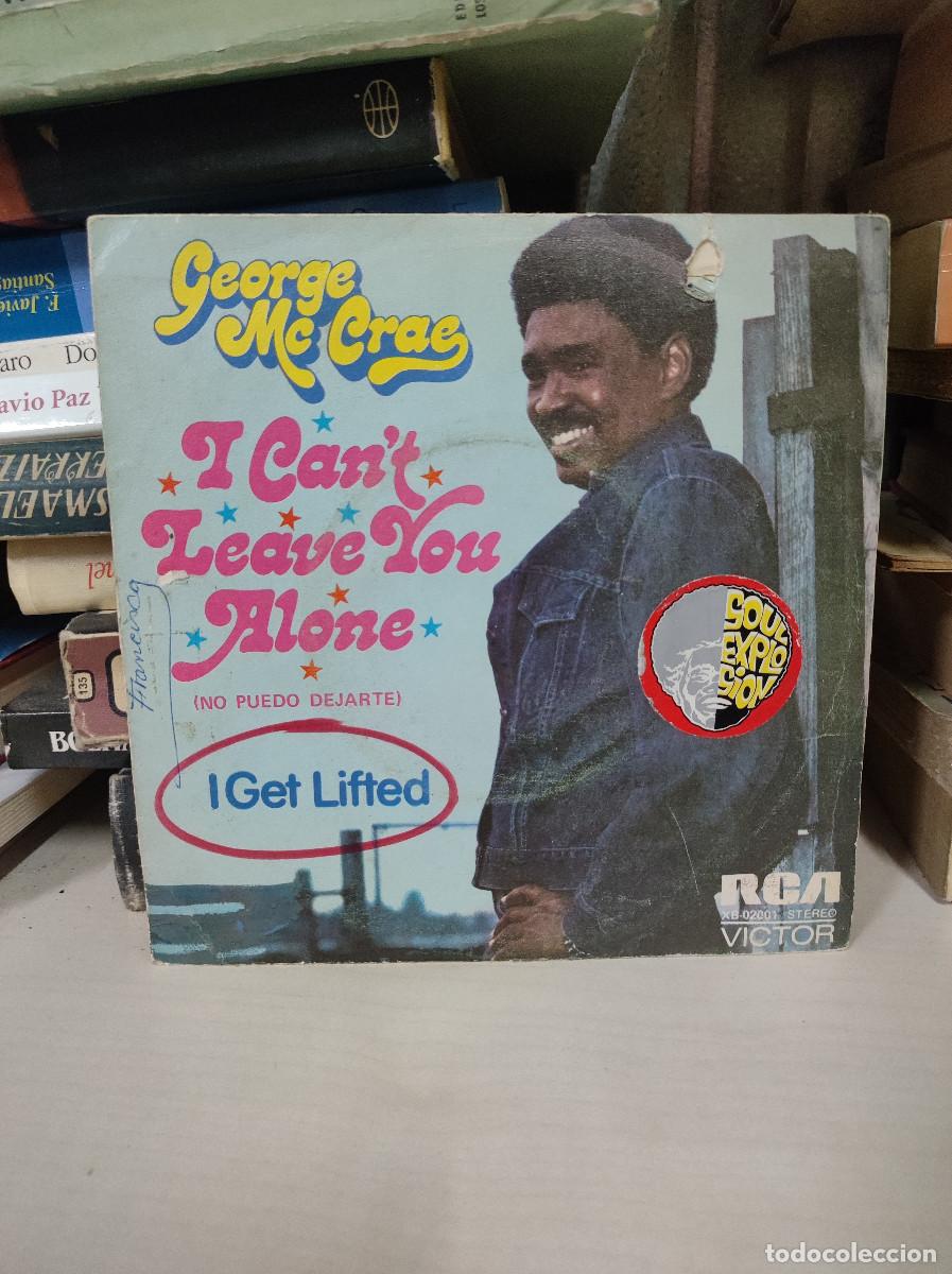 Discos de vinilo: George Mc Crae &ndash; I Cant Leave You Alone - Foto 1