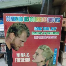 Discos de vinilo: NINA & FREDERIK – CONTANDO LOS COLORES DEL ARCO IRIS