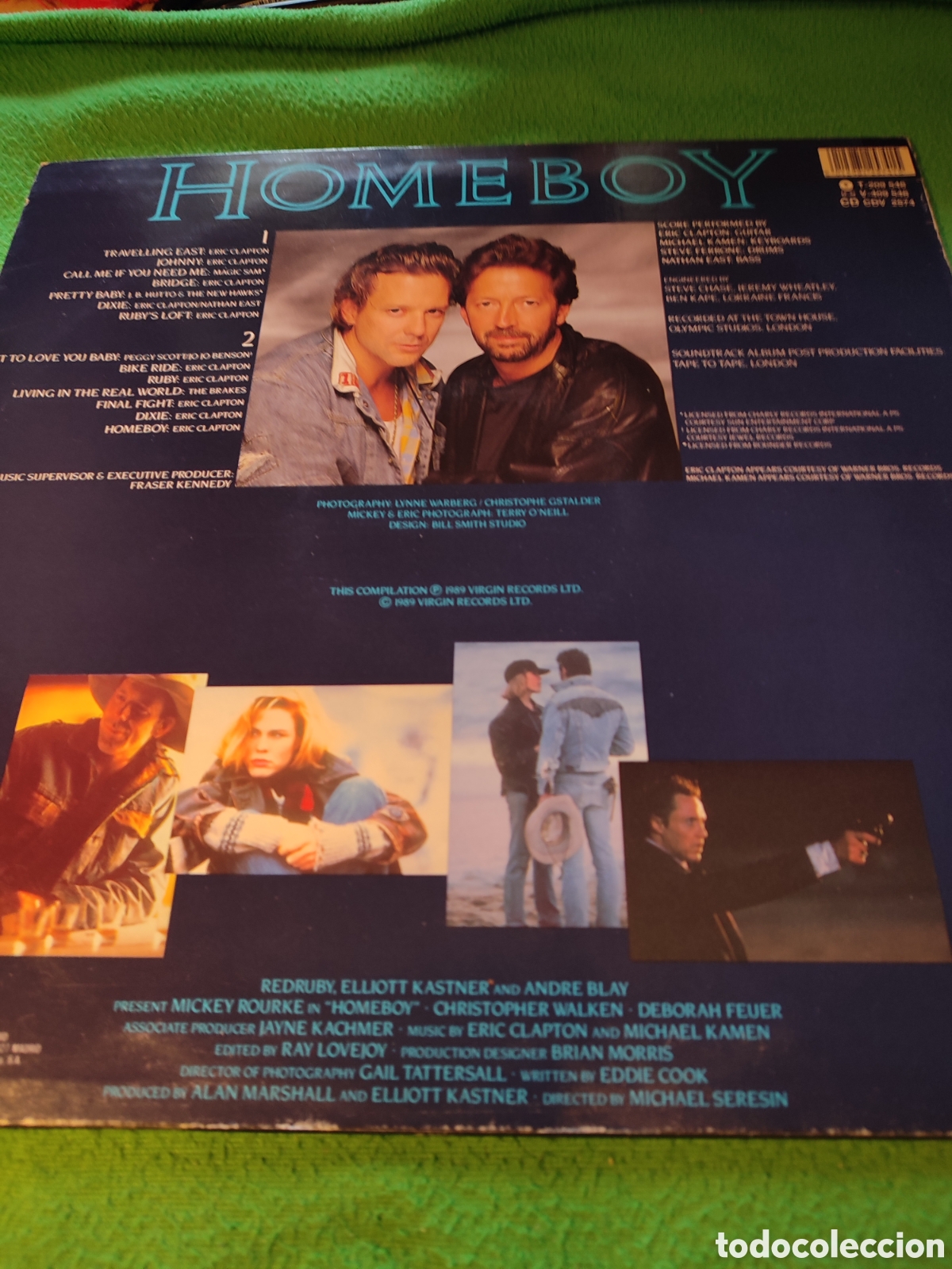 Discos de vinilo: Eric Clapton - BSO Homeboy - Foto 2