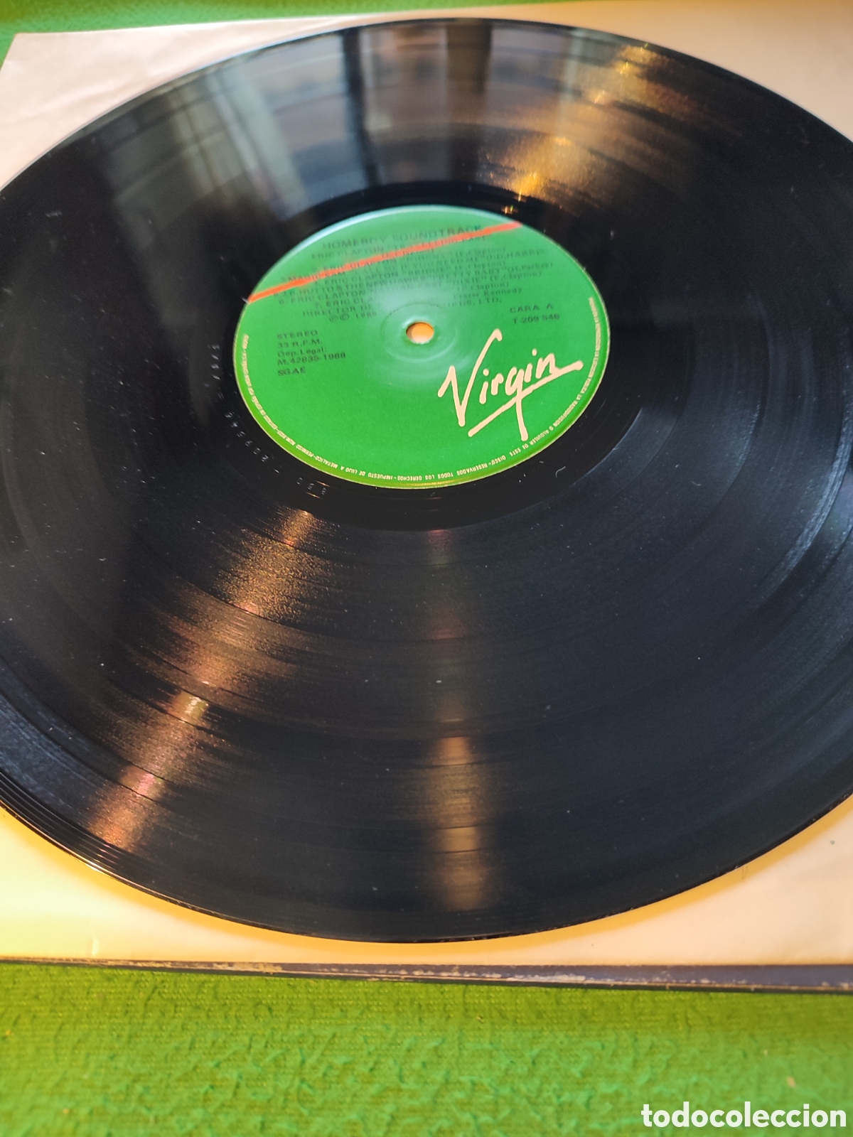 Discos de vinilo: Eric Clapton - BSO Homeboy - Foto 3