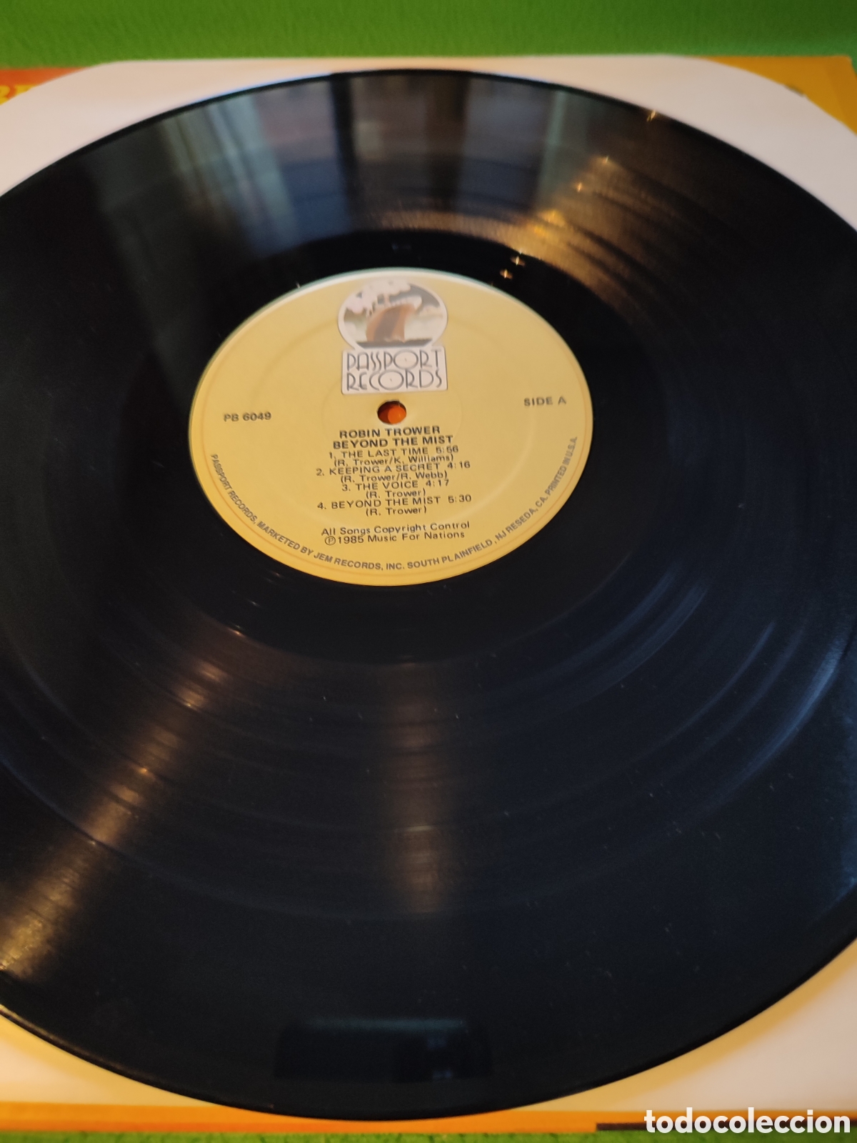 Discos de vinilo: Robin Trower - Beyond the mist - Foto 3