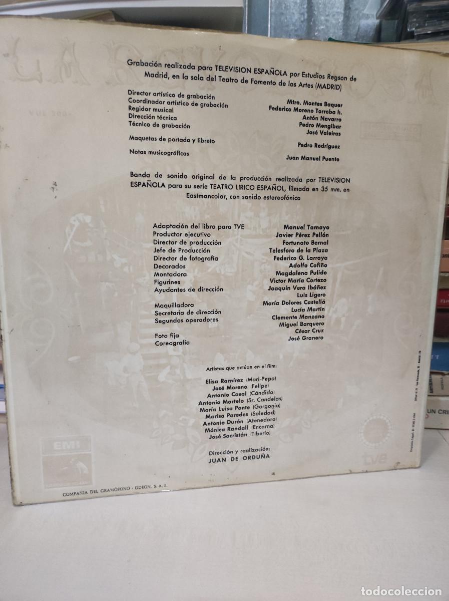 Discos de vinilo: LA REVOLTOSA TVE - Foto 2
