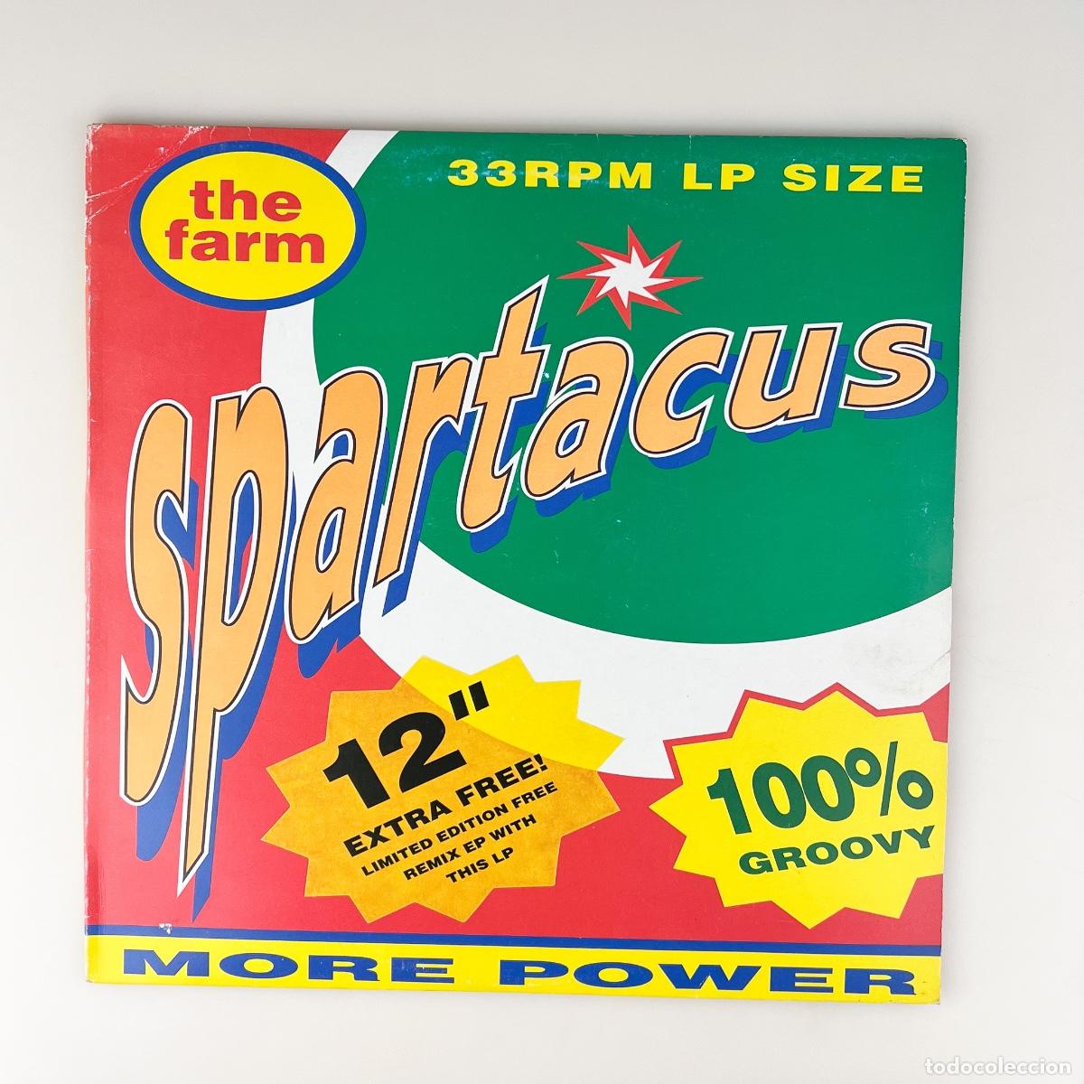 Discos de vinilo: LP. The Farm. Spartacus (VG+/VG+) - Foto 1