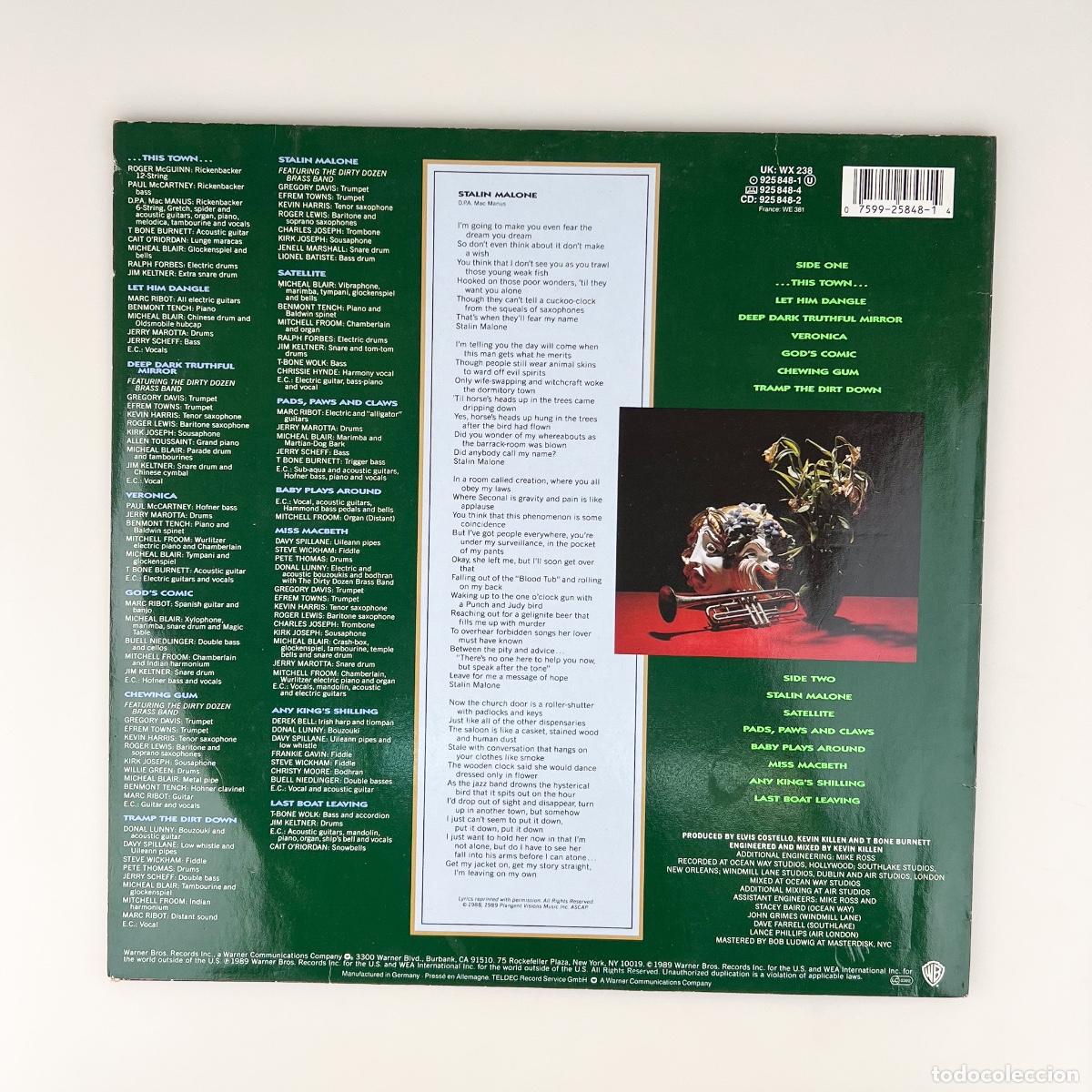 Discos de vinilo: LP. Elvis Costello. Spike (VG+/VG+) - Foto 2