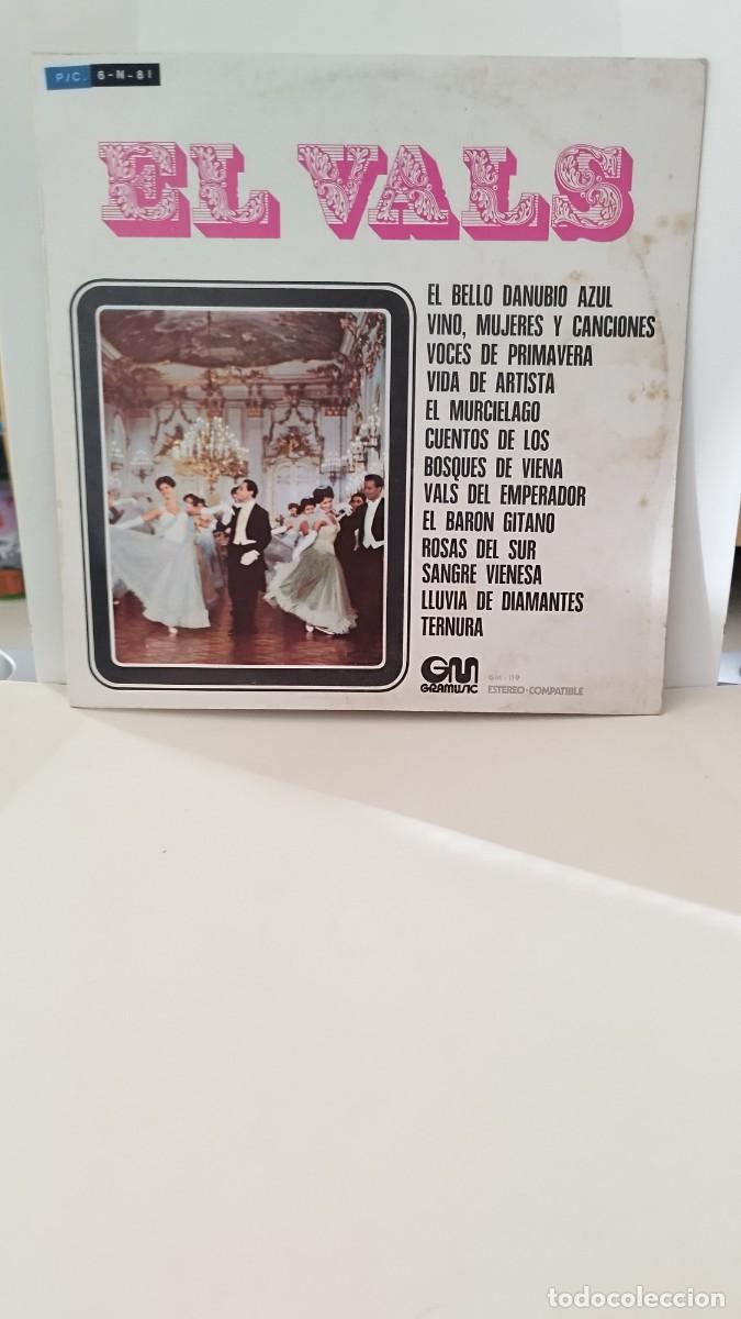 Disques de vinyle: EL VALS EL BELLO DANUBIO AZUL VINO, MUJERES Y CANCIONES VOCES DE PRIMAVERA.Vinilo Lp