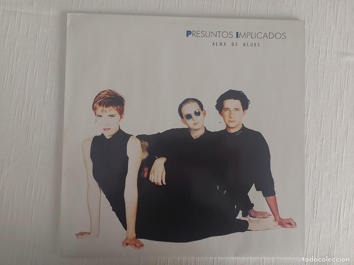 Discos de vinilo: LP Presuntos implicados. Alma de Blues - Foto 1