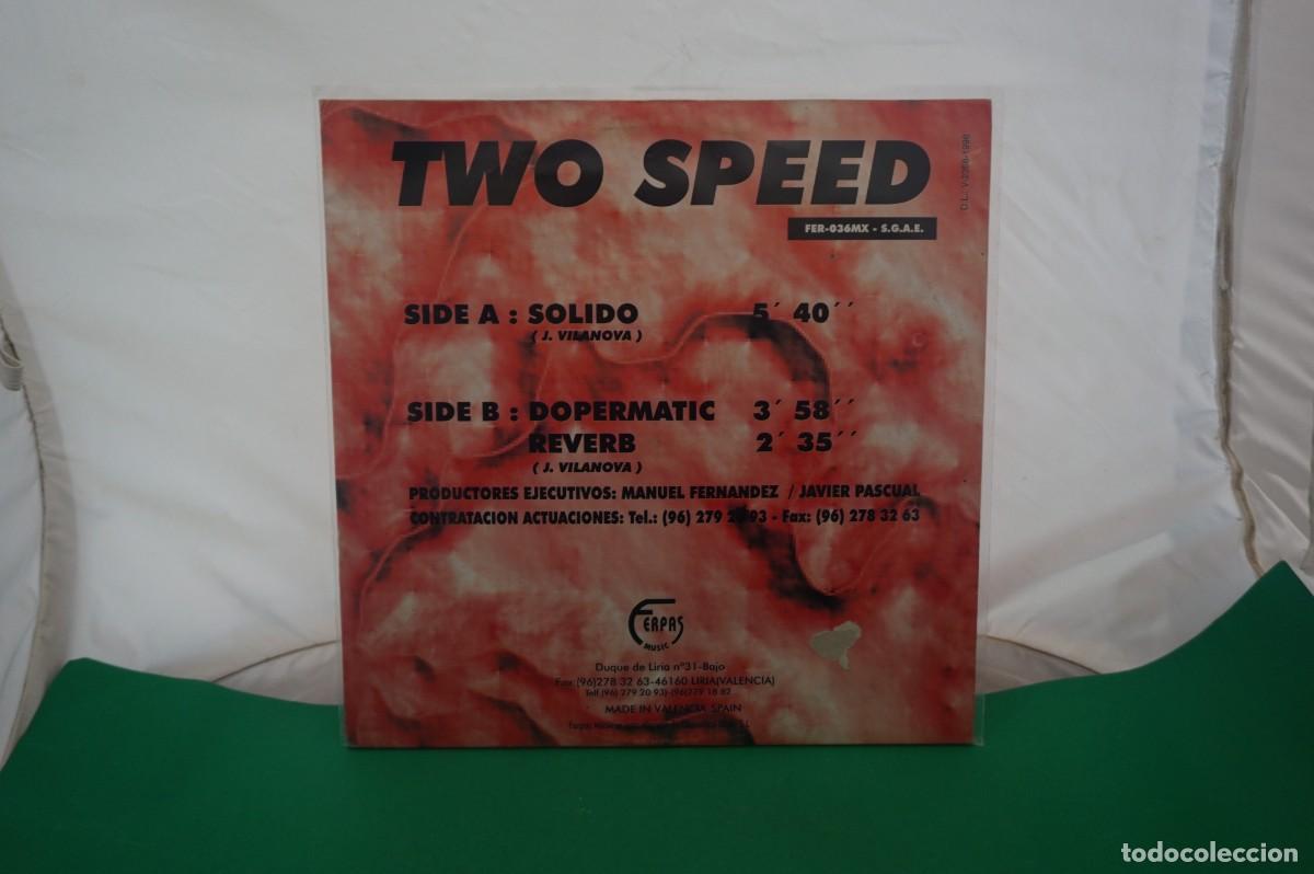 Discos de vinilo: Two Speed - Solido (12&rdquo;) - VINILO EN BUEN ESTADO - Foto 3