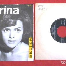 Discos de vinilo: MUSICA ITALIANA (2 SINGLES 1964-66) SABRINA - RITA PAVONE - VOCES FEMENINAS ITALIANAS