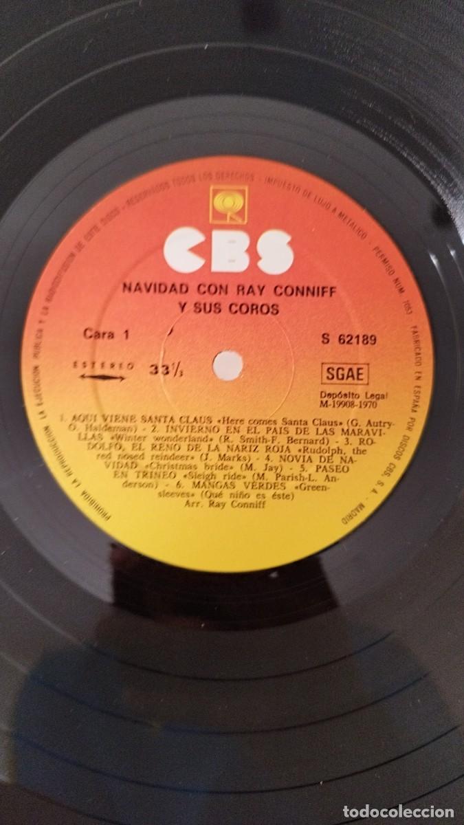 Discos de vinilo: Ray Conniff Singers &ndash; Christmas With Conniff.Vinilo Lp - Foto 2