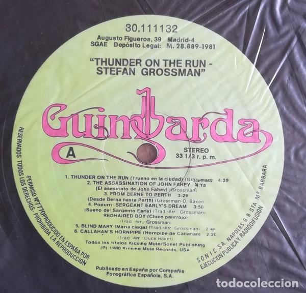 Discos de vinilo: Stefan Grossman &ndash; Thunder On The Run - Foto 3