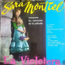 Discos de vinilo: SARA MONTIEL LP ORIGINAL DE EPOCA SELLO HISPAVOX EDITADO EN ESPAÑA AÑO 1958...