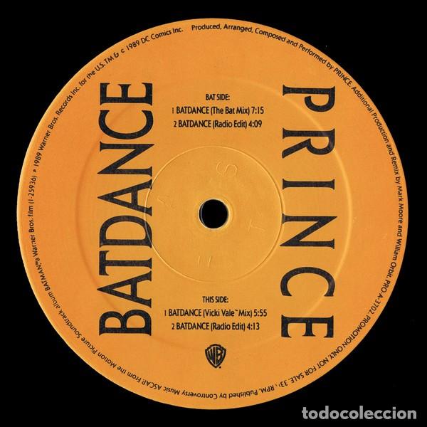 Discos de vinilo: Prince &ndash; Batdance - PROMO - Foto 2