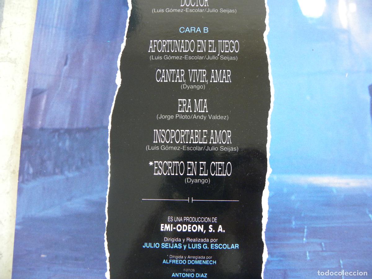 Discos de vinilo: DYANGO -CAE LA NOCHE -LP 1988 - Foto 3