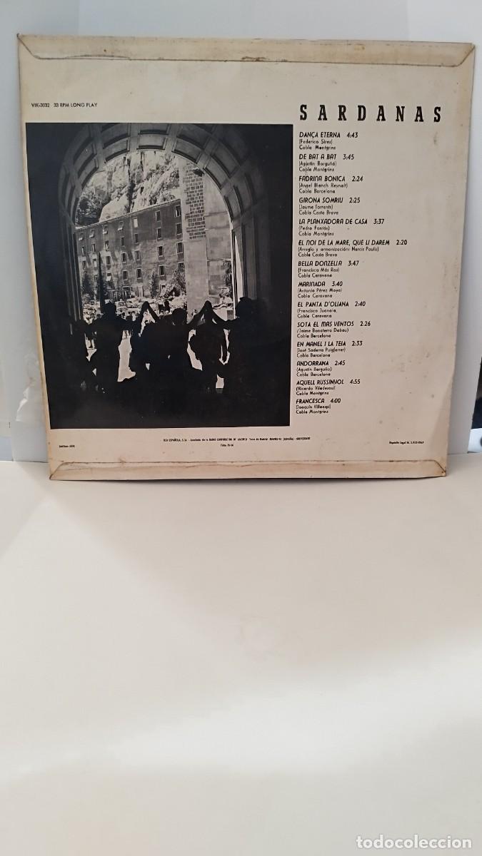 Discos de vinilo: Varios &ndash; Sardanas.Vinilo lp,dan&ccedil;a eterna... - Foto 3