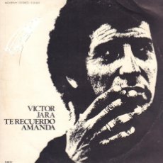 Dischi in vinile: VICTOR JARA - TE RECUERDO AMANDA / LP MOVIEPLAY DE 1974 RF-19441