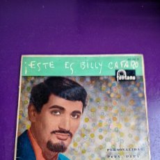 Discos de vinilo: ESTE ES BILLY CAFARO - PERSONALIDAD +3 EP FONTANA 1960 - ARGENTINA POP 60'S, USO LEVE, ARGENTINA POP