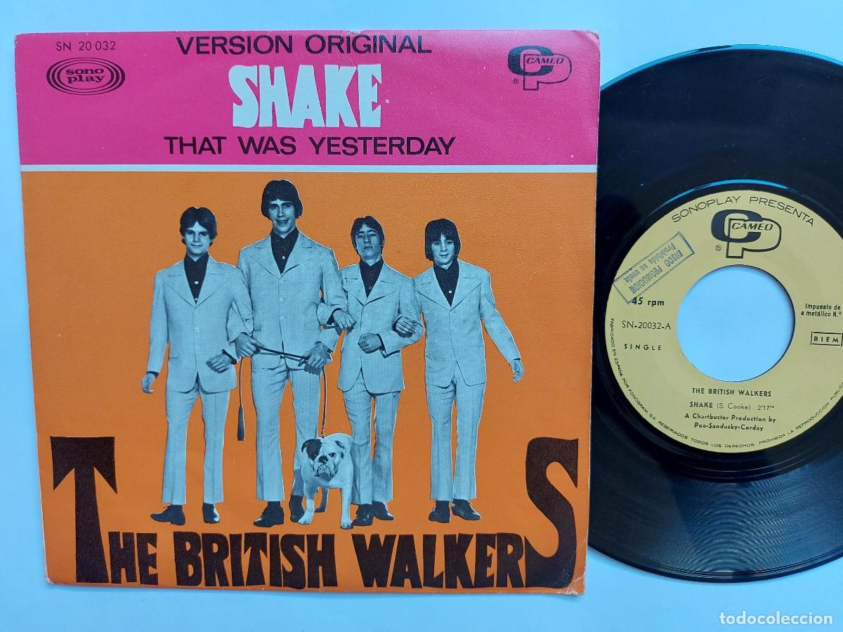 Discos de vinilo: BRITISH WALKERS - 45 Spain - PROMO * MINT * SHAKE - Foto 1