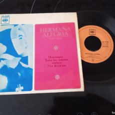 Discos de vinilo: HERMANA ALEGRIA / DOMINIQUE / EP 45 RPM / CBS 1964 SPAIN