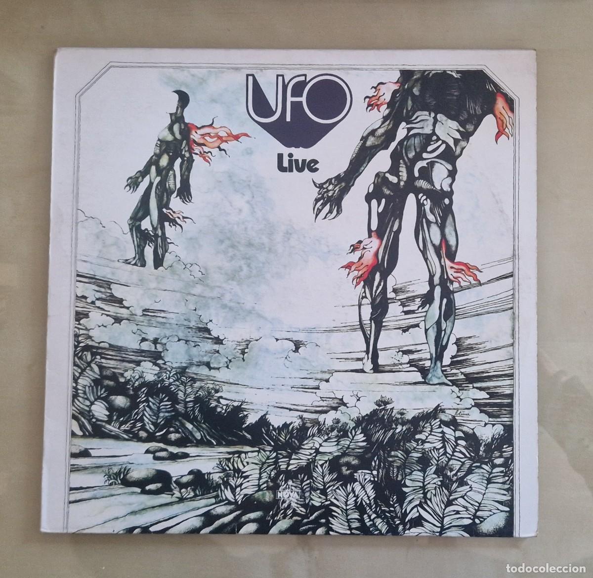 Discos de vinilo: UFO - LIVE LP 1972 (NOVA - TELEFUNKEN-DECCA) GERMANY - Foto 1
