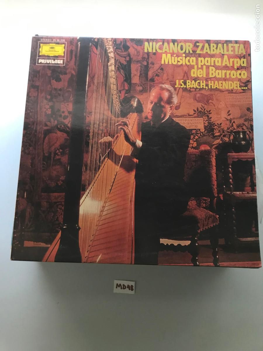 Discos de vinilo: Nicanor Zabaleta - Foto 1