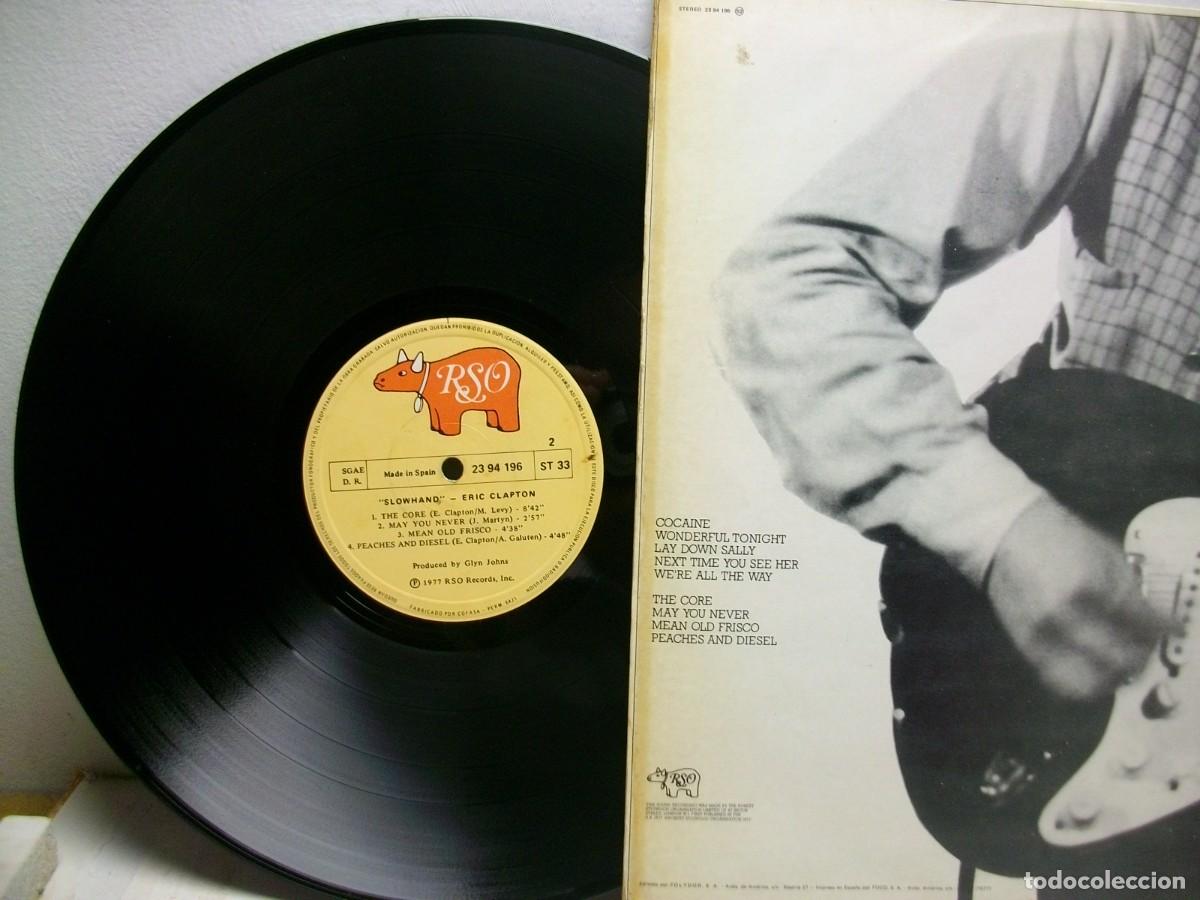 Discos de vinilo: Eric Clapton &ndash; Slowhand LP - Foto 3