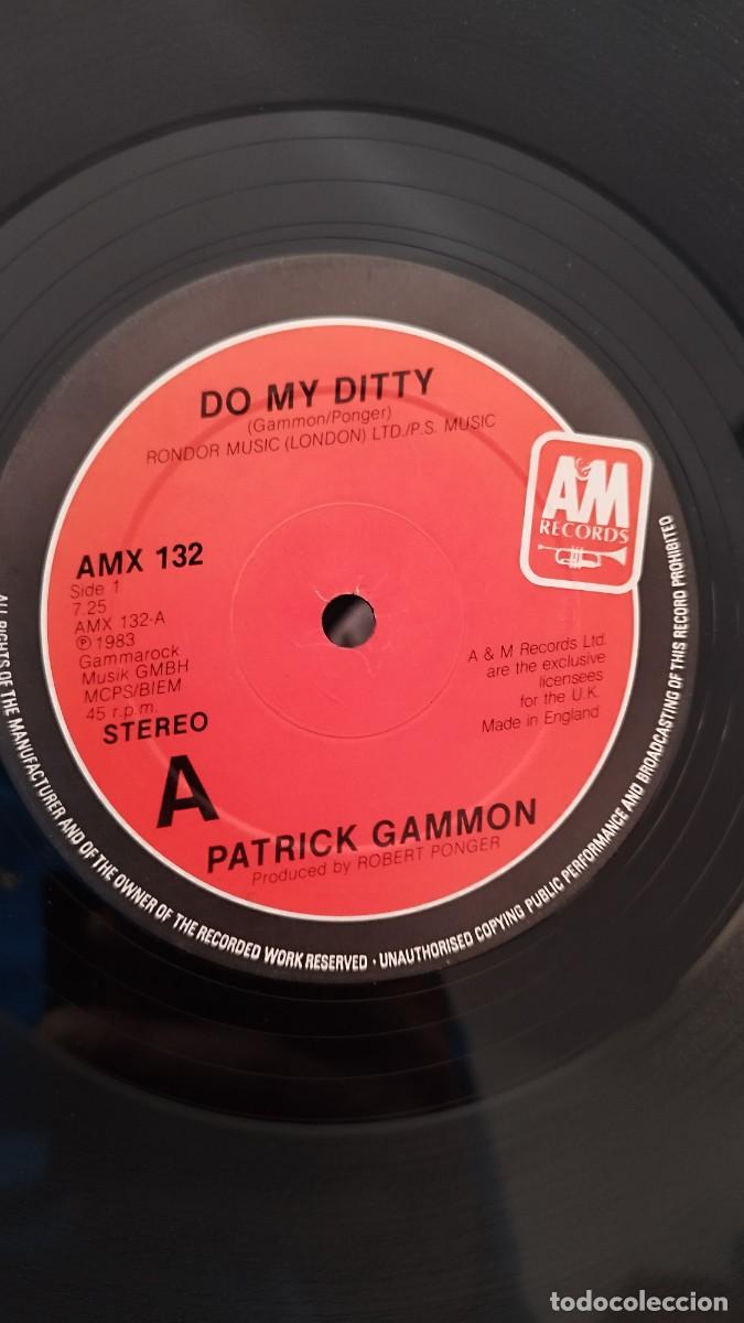 Discos de vinilo: Patrick Gammon &ndash; Do My Ditty.Maxi Single - Foto 2