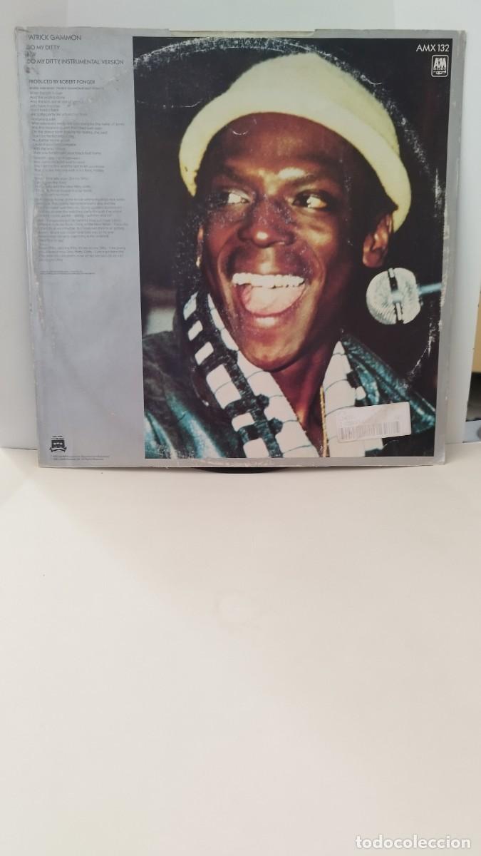 Discos de vinilo: Patrick Gammon &ndash; Do My Ditty.Maxi Single - Foto 4