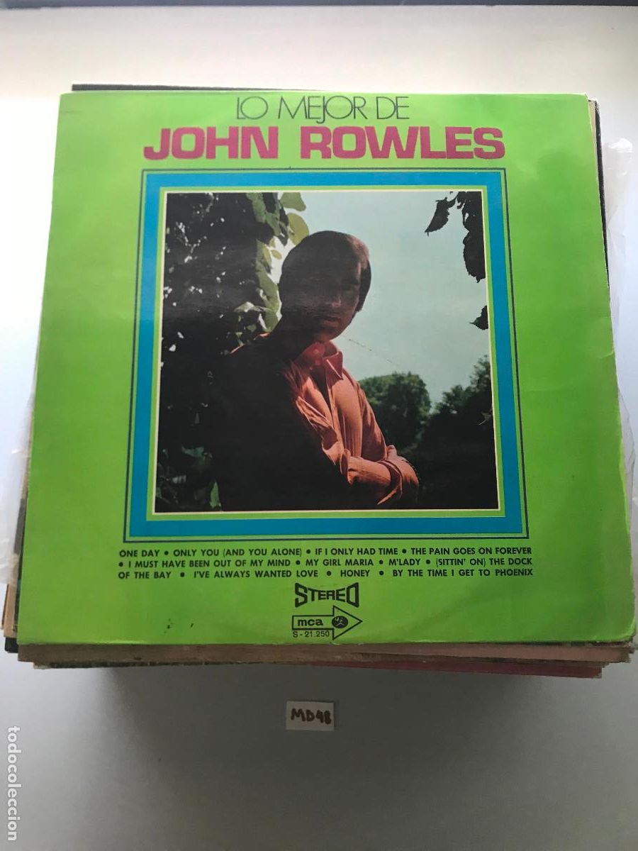 Discos de vinilo: John Rowles - Foto 1