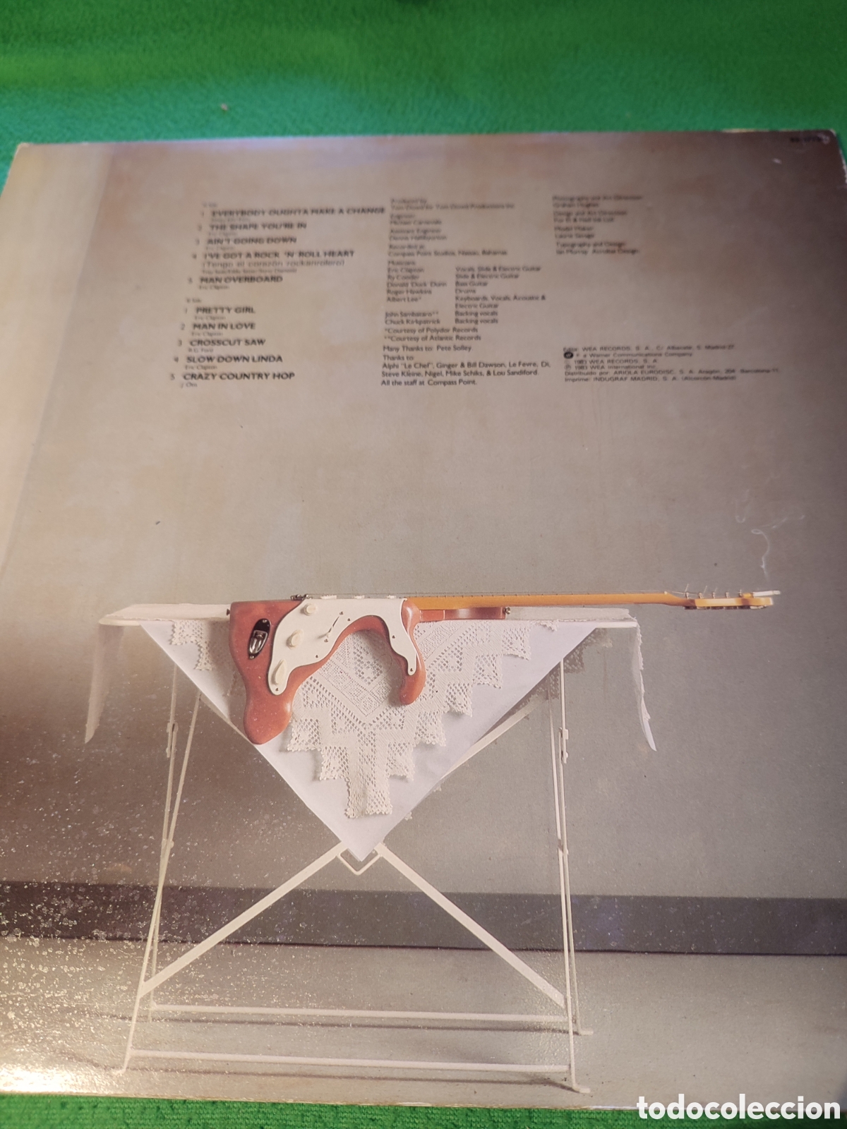Discos de vinilo: Eric Clapton - Money and cigarettes - Foto 2