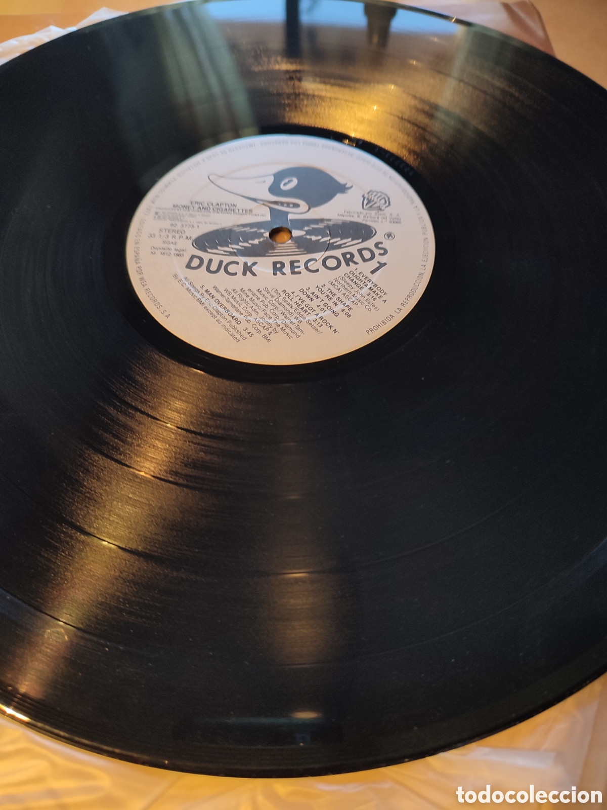 Discos de vinilo: Eric Clapton - Money and cigarettes - Foto 4