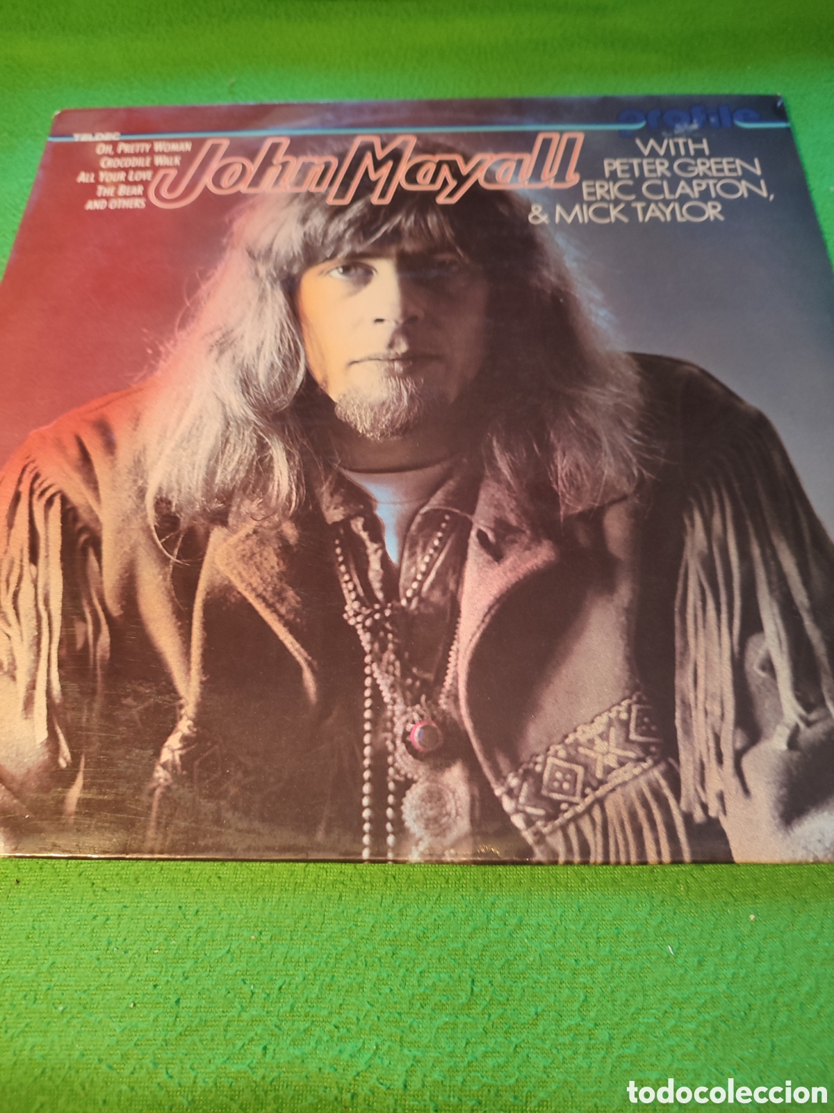 Discos de vinilo: John Mayall - With Peter Green Eric Clapton - Foto 1