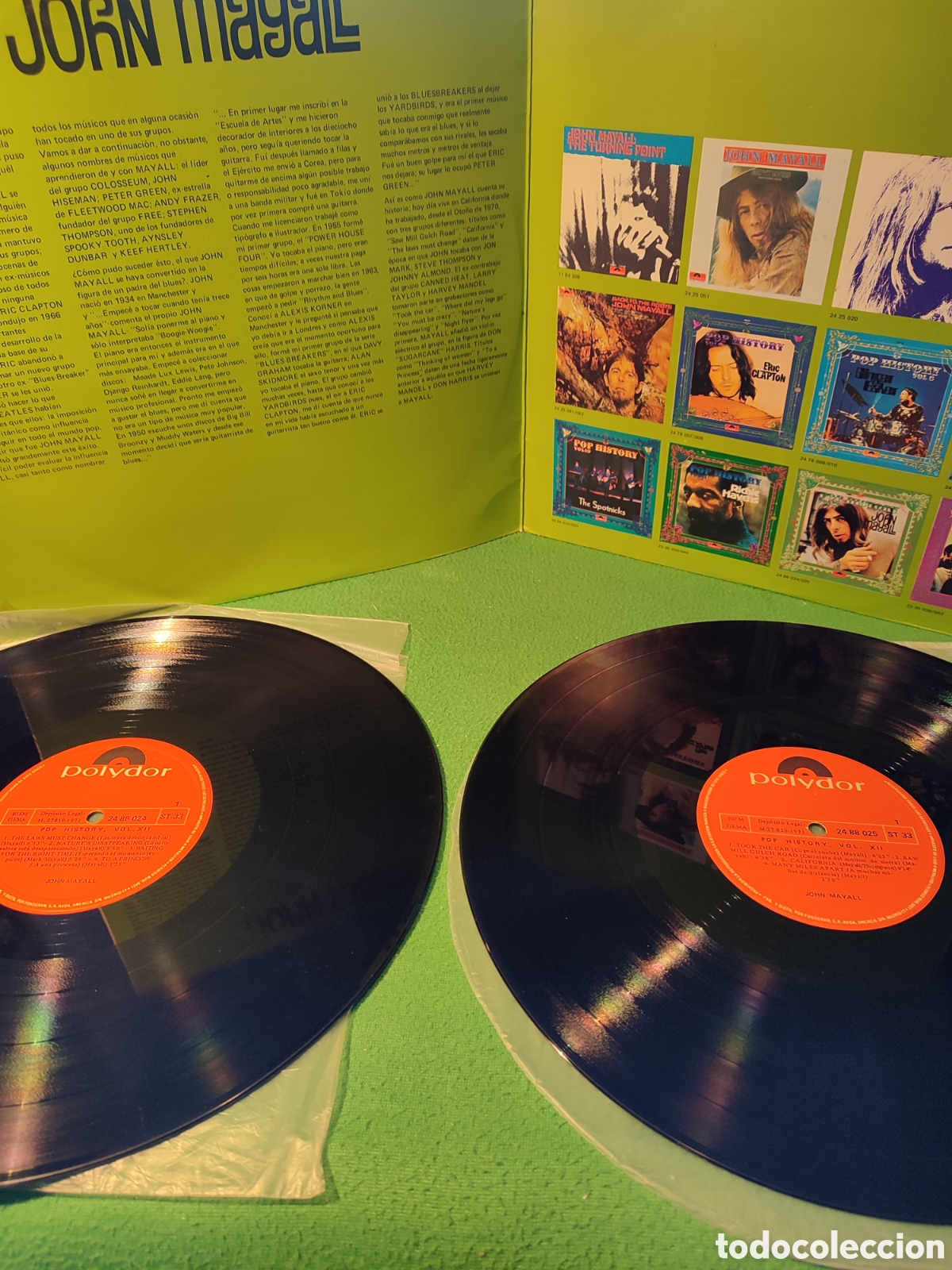 Discos de vinilo: John Mayall - Pop History Vol 12 2lps - Foto 2