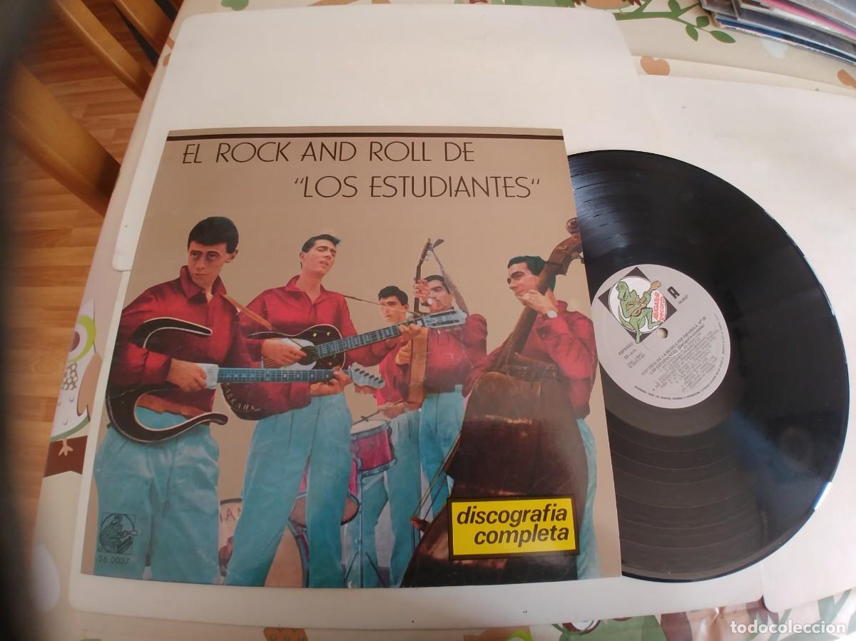 Discos de vinilo: LOS ESTUDIANTES-LP DISCOGRAFIA COMPLETA-NUEVO - Foto 1