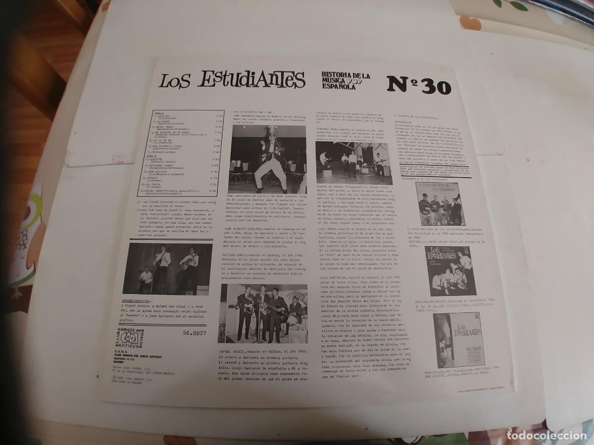 Discos de vinilo: LOS ESTUDIANTES-LP DISCOGRAFIA COMPLETA-NUEVO - Foto 2