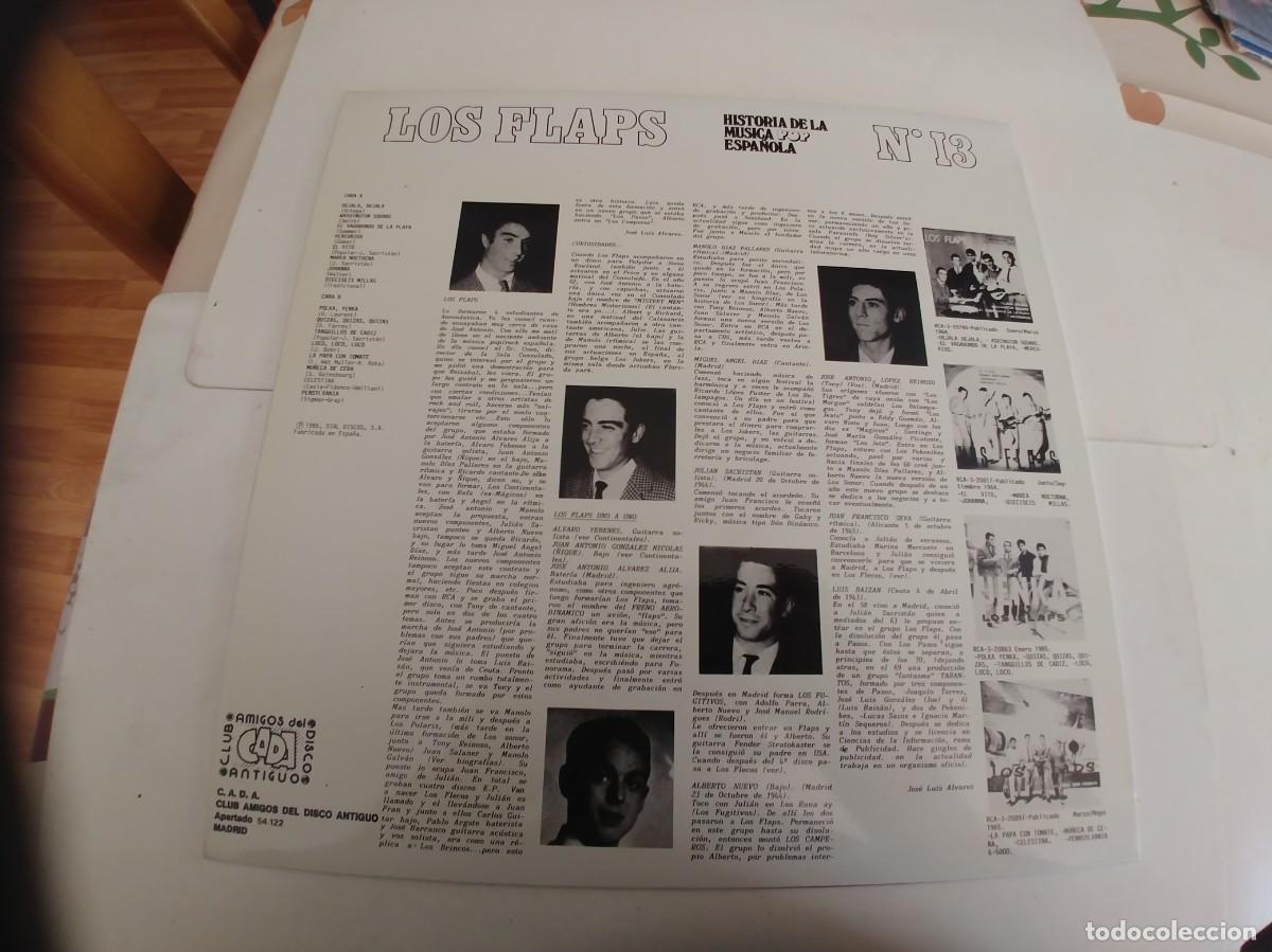 Discos de vinilo: LOS FLAPS-LP DISCOGRAFIA COMPLETA-NUEVO - Foto 2