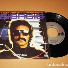 Discos de vinilo: GIORGIO MORODER - FROM HERE TO ETERNITY - SINGLE - 1977 / MUSICA ELECTRO DISCO