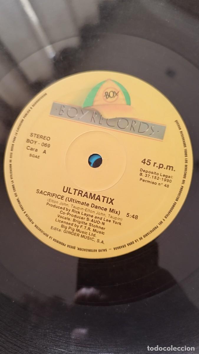 Discos de vinilo: Ultramatix &ndash; Sacrifice.Maxi Single - Foto 3
