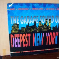 Discos de vinilo: DEEPEST NEW YORK - THE GARAGE SOUND OF - DOBLE LP CARPETA ABIERTA MADE IN ENGLAND