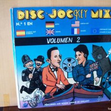 Discos de vinilo: DISC - JOCKEY MIX -- VOLUMEN 2 - TRIPLE LP CARPETA ABIERTA ALGO DETERIORADA 1987