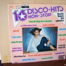 Discos de vinilo: DISCO HITS NON STOP 16 CANCIONES - LP 1979 FABRICADO EN FRANCIA