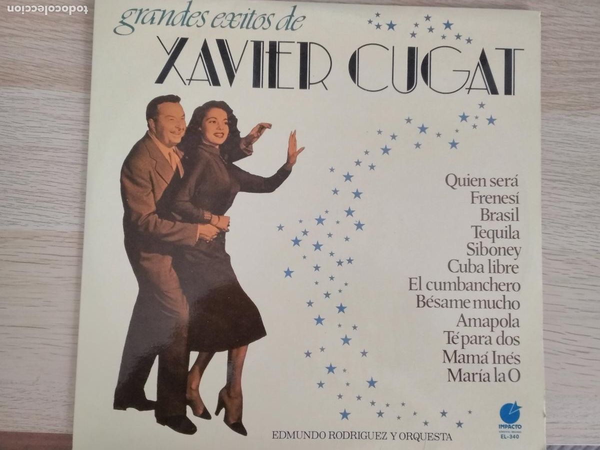 Discos de vinilo: xavier cugat, grades exitos, 1977 impacto records - Foto 1