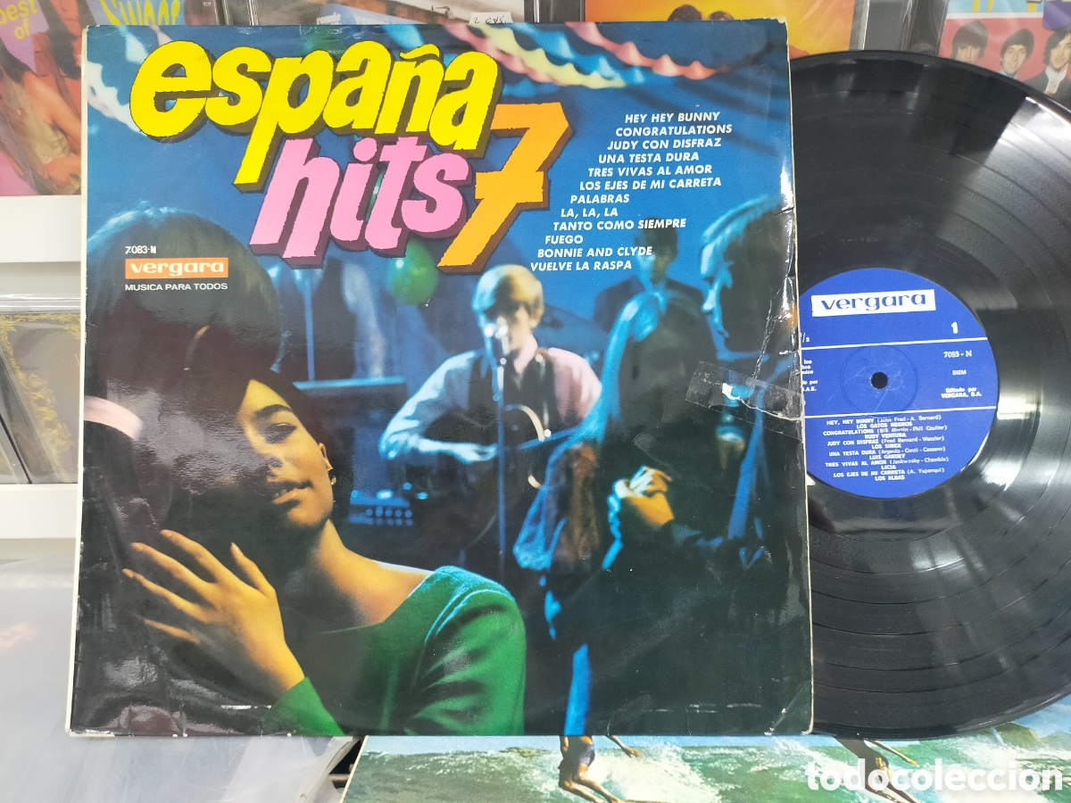 Discos de vinilo: Espa&ntilde;a hits 7 lp 1968 - Foto 1